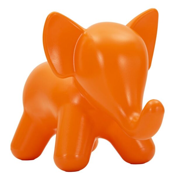 ELEPHANT ORANGE STOOL CM 86X46X56