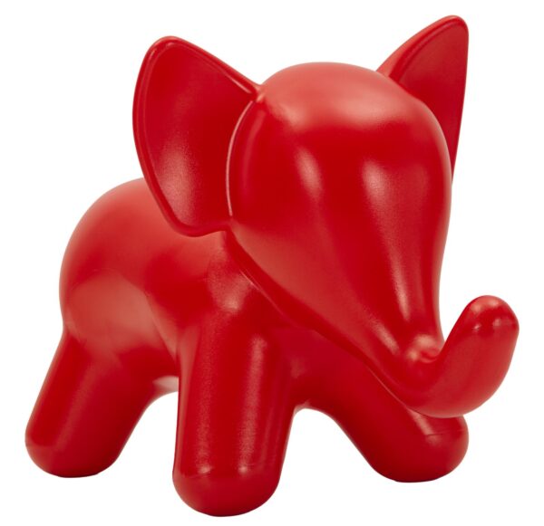 ELEPHANT RED STOOL CM 86X46X56