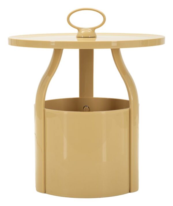 IRIS END TABLE CREAM CM Ø 44X43