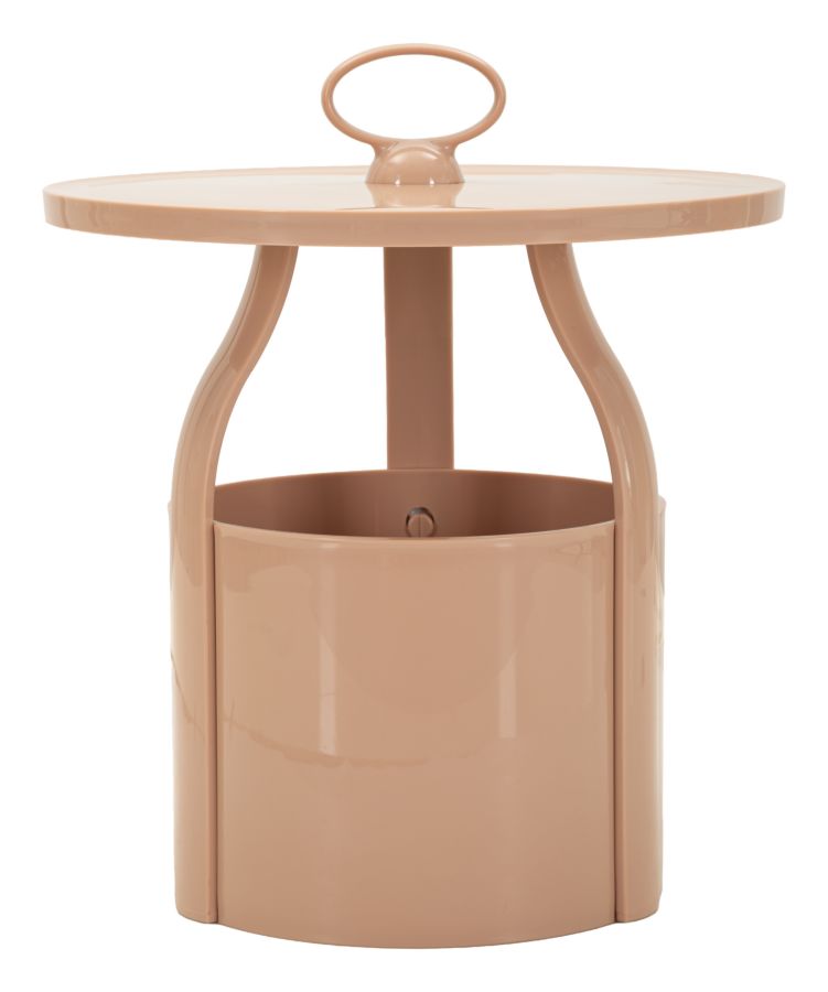 IRIS END TABLE PINK CM Ø 44X43