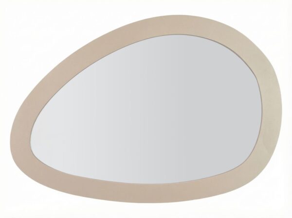 WALL MIRROR SATURNO DOVE GREY CM 71X1,5X48