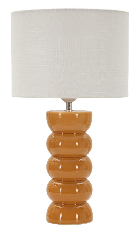 TORR TABLE LAMP MUSTARD CM Ø 25X46