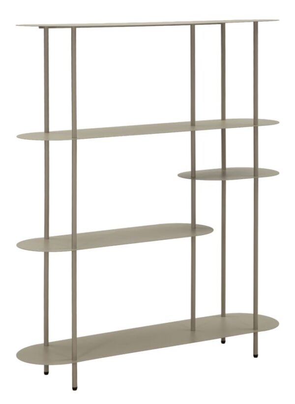 SATURN BOOK SHELF DOVE GREY CM 118X31X139