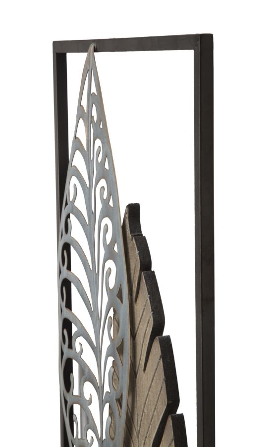 WALL DECORATION FOGLIE -B- CM 30,5X2,5X99,5 - slika 4