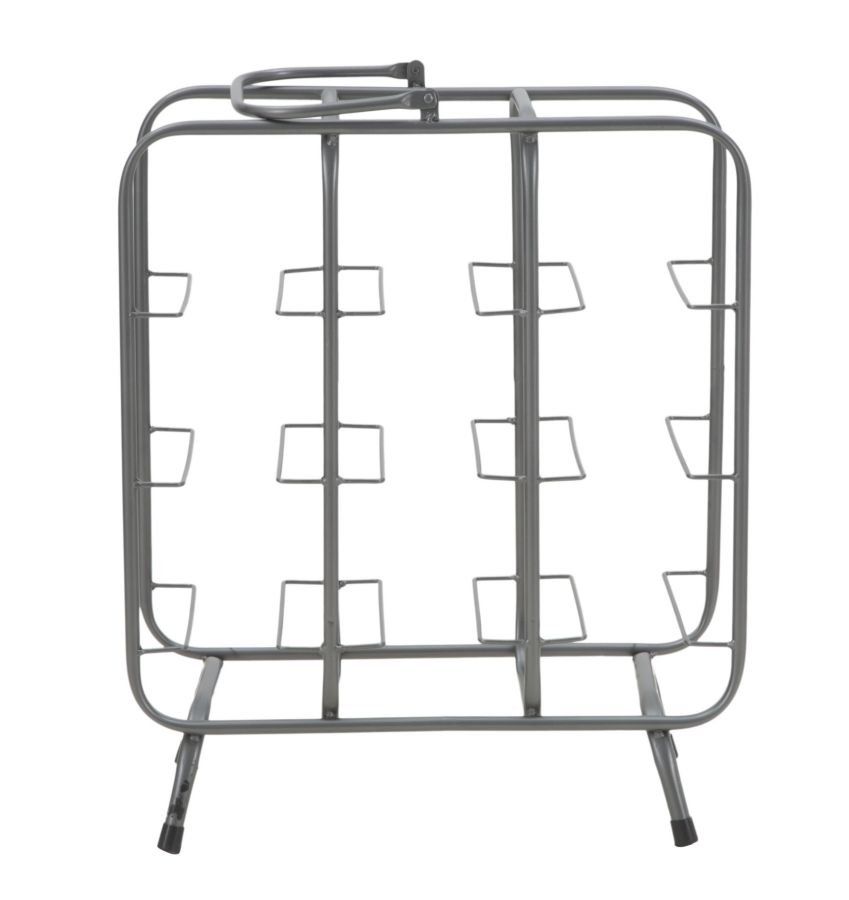 BOTTLE RACK SQUARE (9 bottles) CM 40X23X47,5 - slika 3