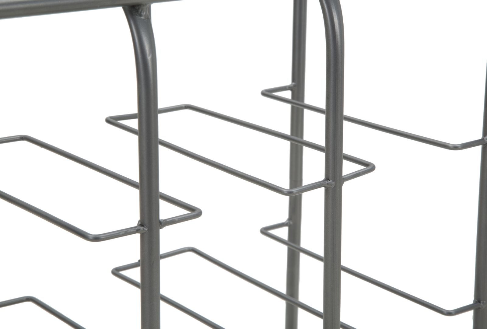 BOTTLE RACK SQUARE (9 bottles) CM 40X23X47,5 - slika 5