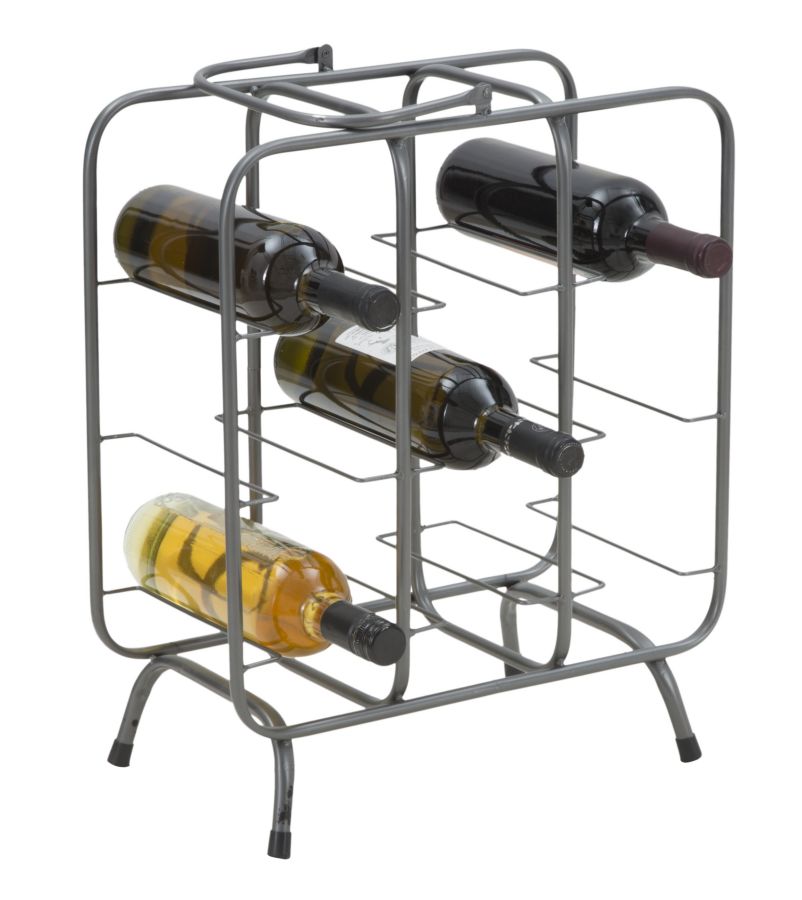 BOTTLE RACK SQUARE (9 bottles) CM 40X23X47,5 - slika 7