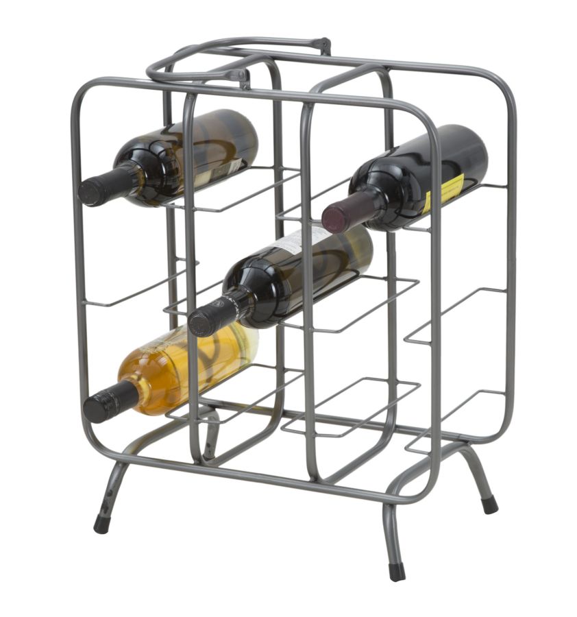 BOTTLE RACK SQUARE (9 bottles) CM 40X23X47,5 - slika 11