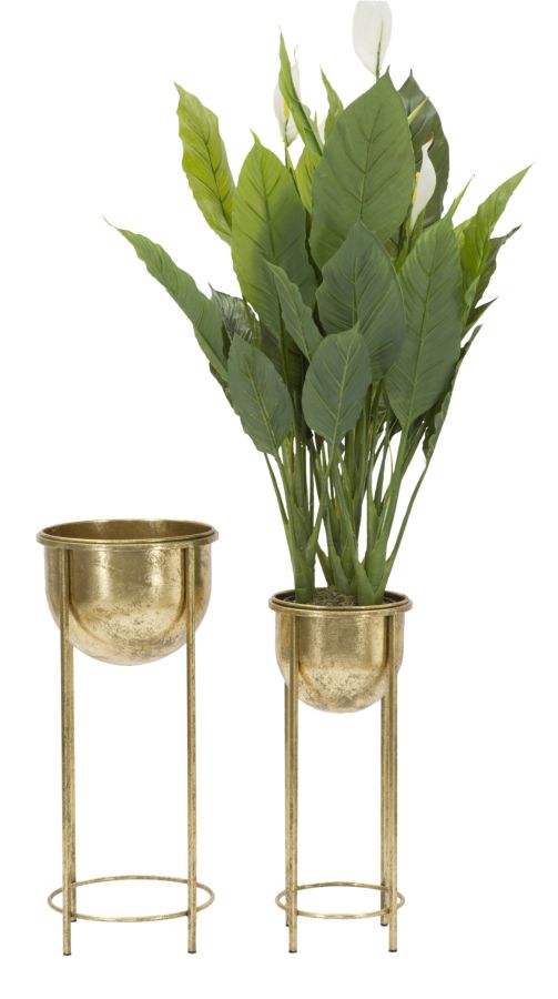 FLOWER HOLDER GLAM COPPIA CM Ø 27X62-21,5X52 - slika 4