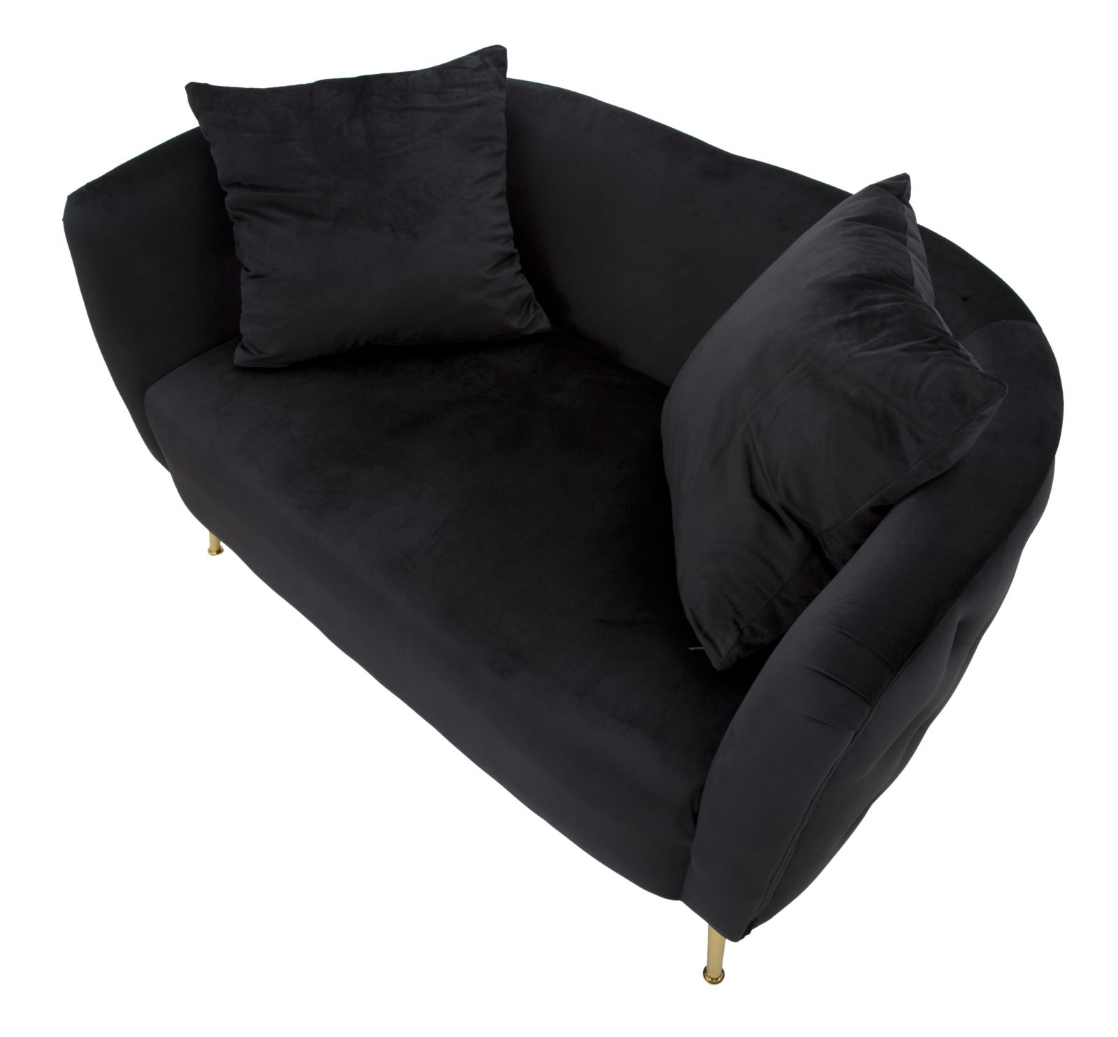 SOFA BUCAREST BLACK CM 127X74X71 - slika 4