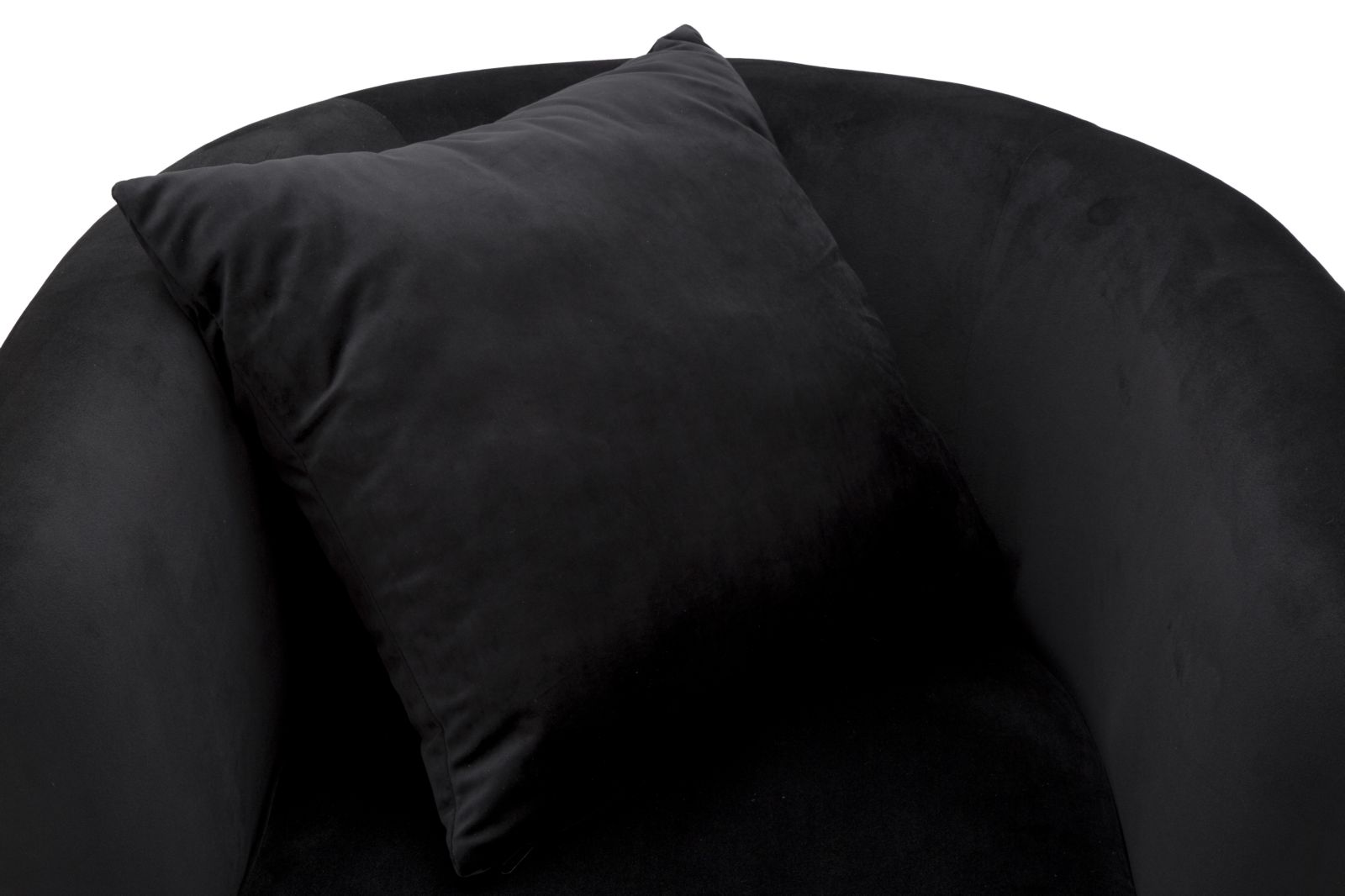 ARMCHAIR BUCAREST BLACK CM 76x74x71 - slika 7