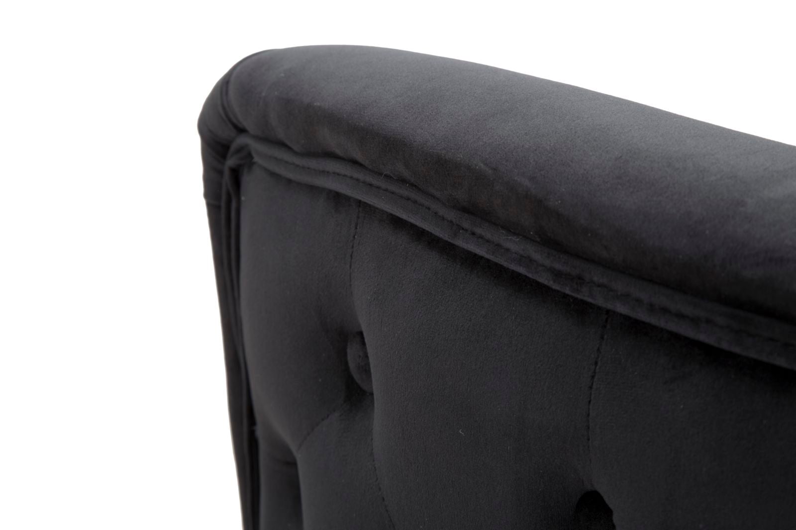 ARMCHAIR BUCAREST BLACK CM 76x74x71 - slika 9