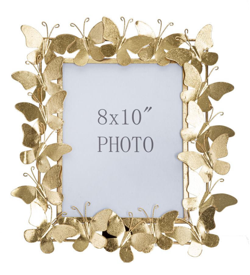 PHOTO FRAME BUTTERFLY GLAM CM 35X15X38 (INSIDE SIZES CM 20X25) - slika 2