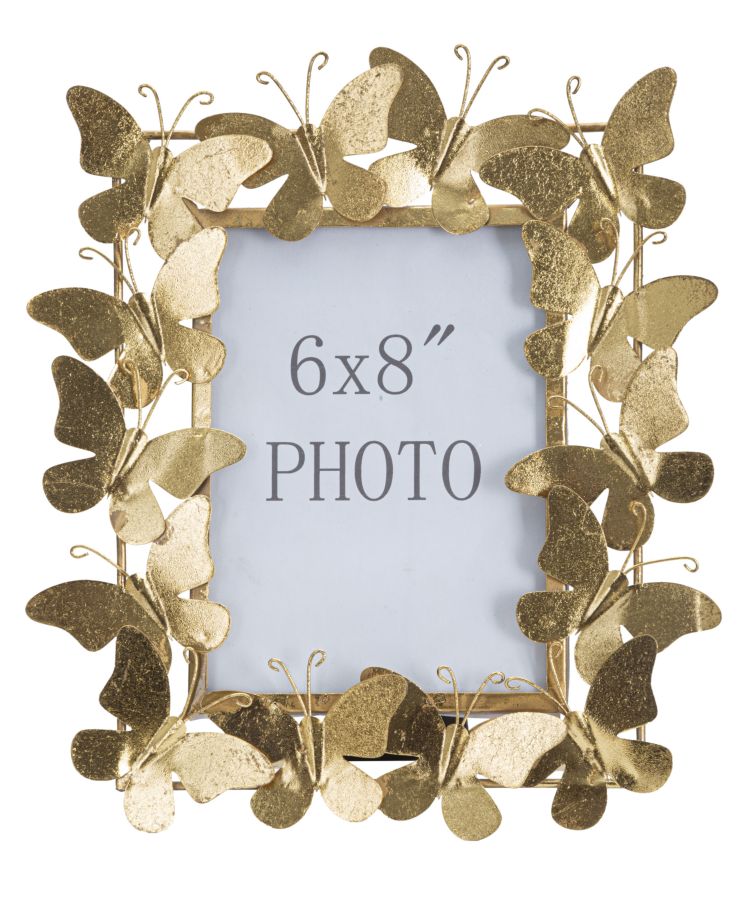 PHOTO FRAME BUTTERFLY GLAM CM 28X11,5X30,5 (INSIDE SIZES CM 15X20) - slika 2
