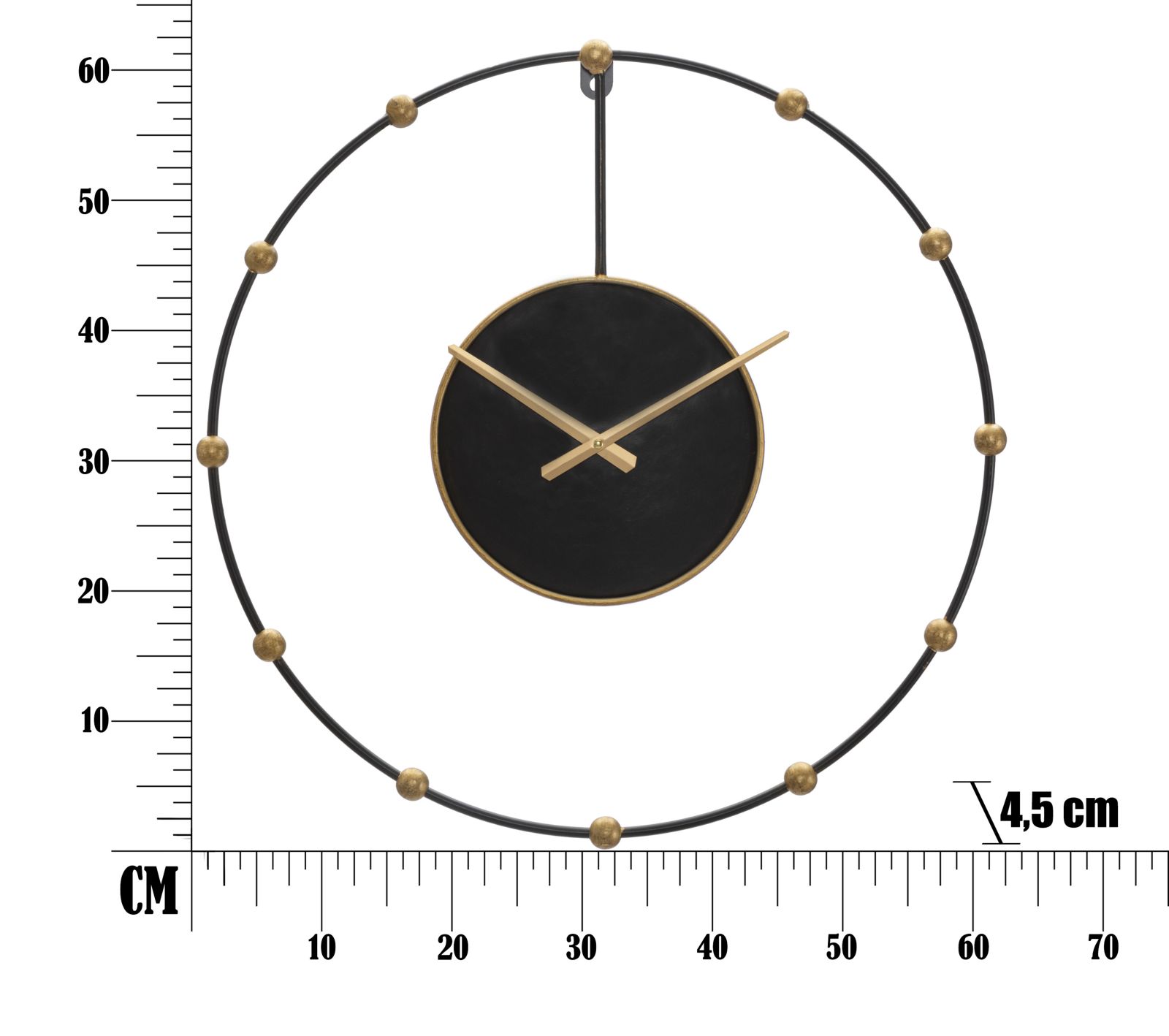 WALL CLOCK PEARL CM Ø 61X4,5 - slika 6
