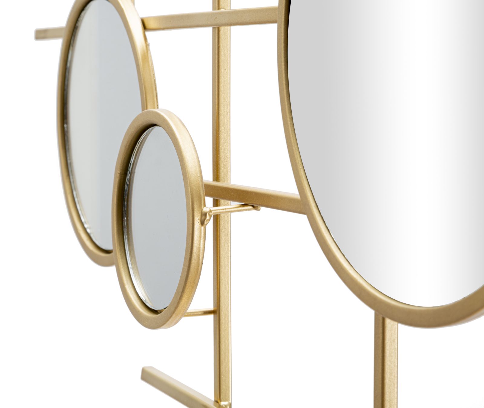WALL MIRROR GLOXY CM 117X4,5X61 (MIRROR CM Ø 18-13-8) - slika 3