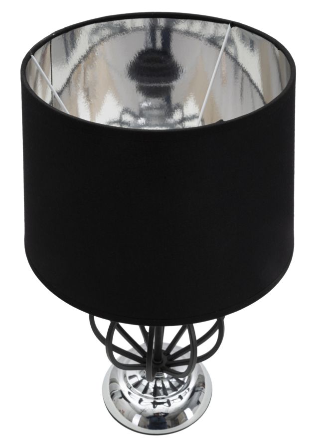 TABLE LAMP DARKY SILVER CM Ø28X44,5 - slika 2