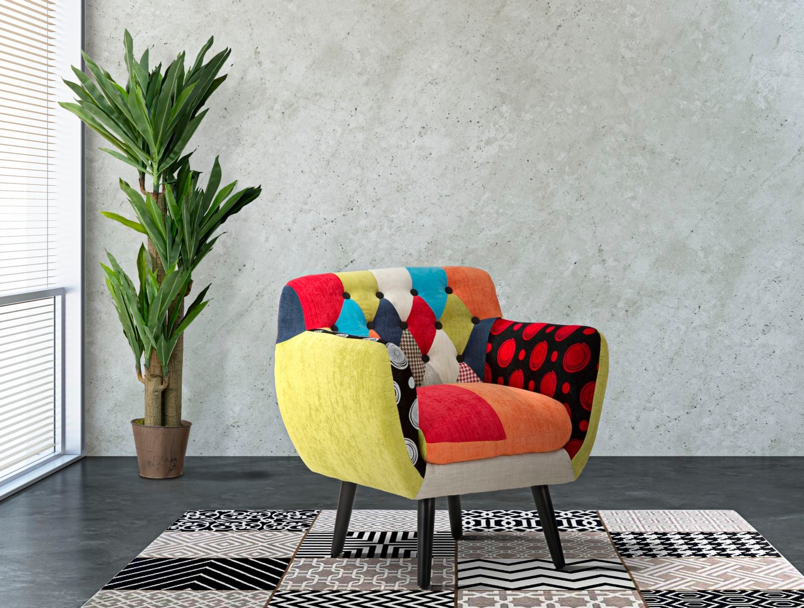 ARM CHAIR IMPERIAL NEW CM 71X63X78 - slika 8