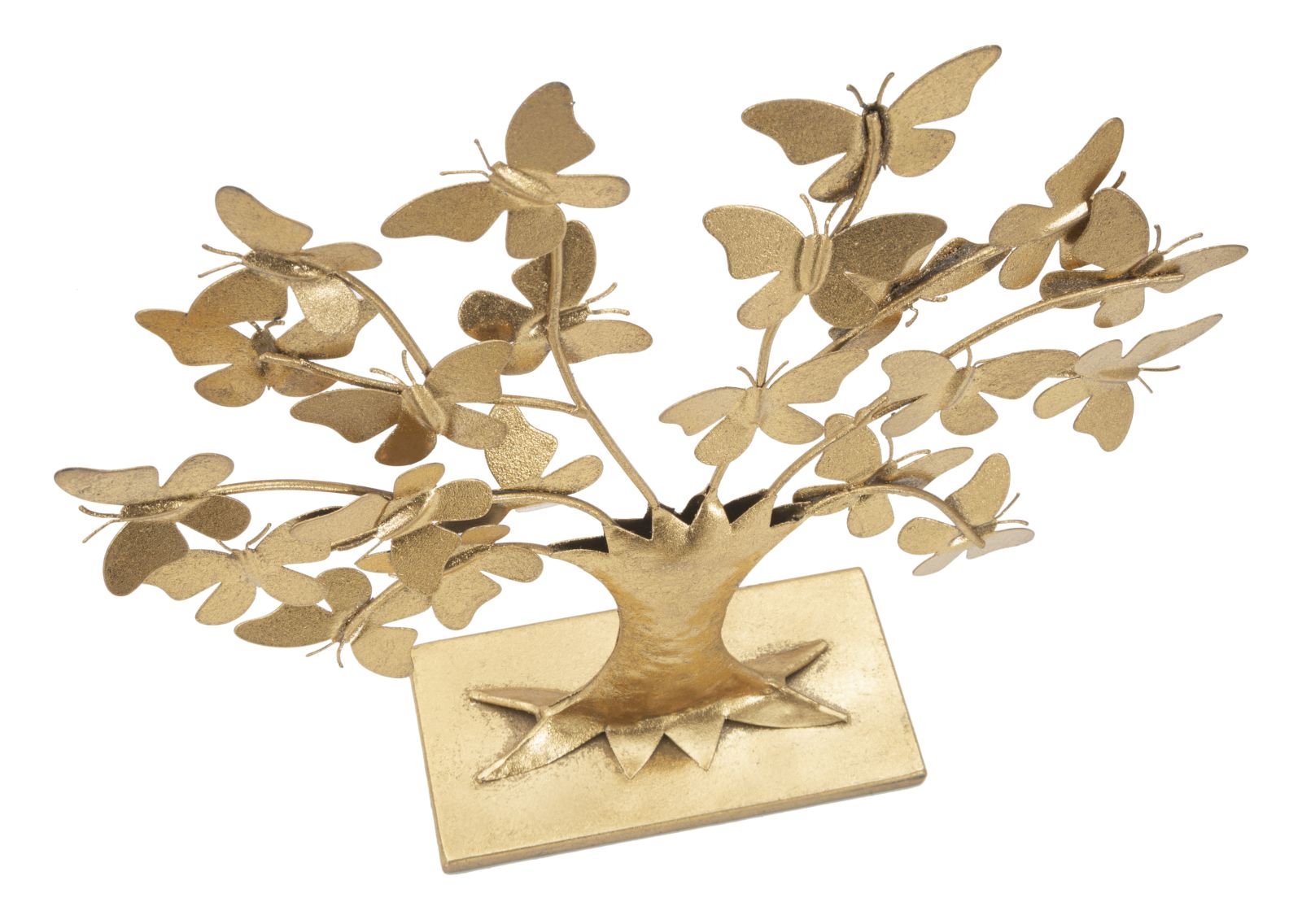 SCULPTUR TREE GLAM WITH BUTTERFLY CM 31X8X30 - slika 2