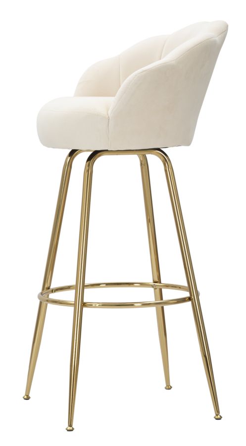 BAR STOOL VIENNA CREMA CM 55X53X110 - slika 3