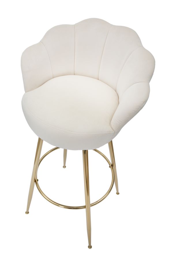 BAR STOOL VIENNA CREMA CM 55X53X110 - slika 4