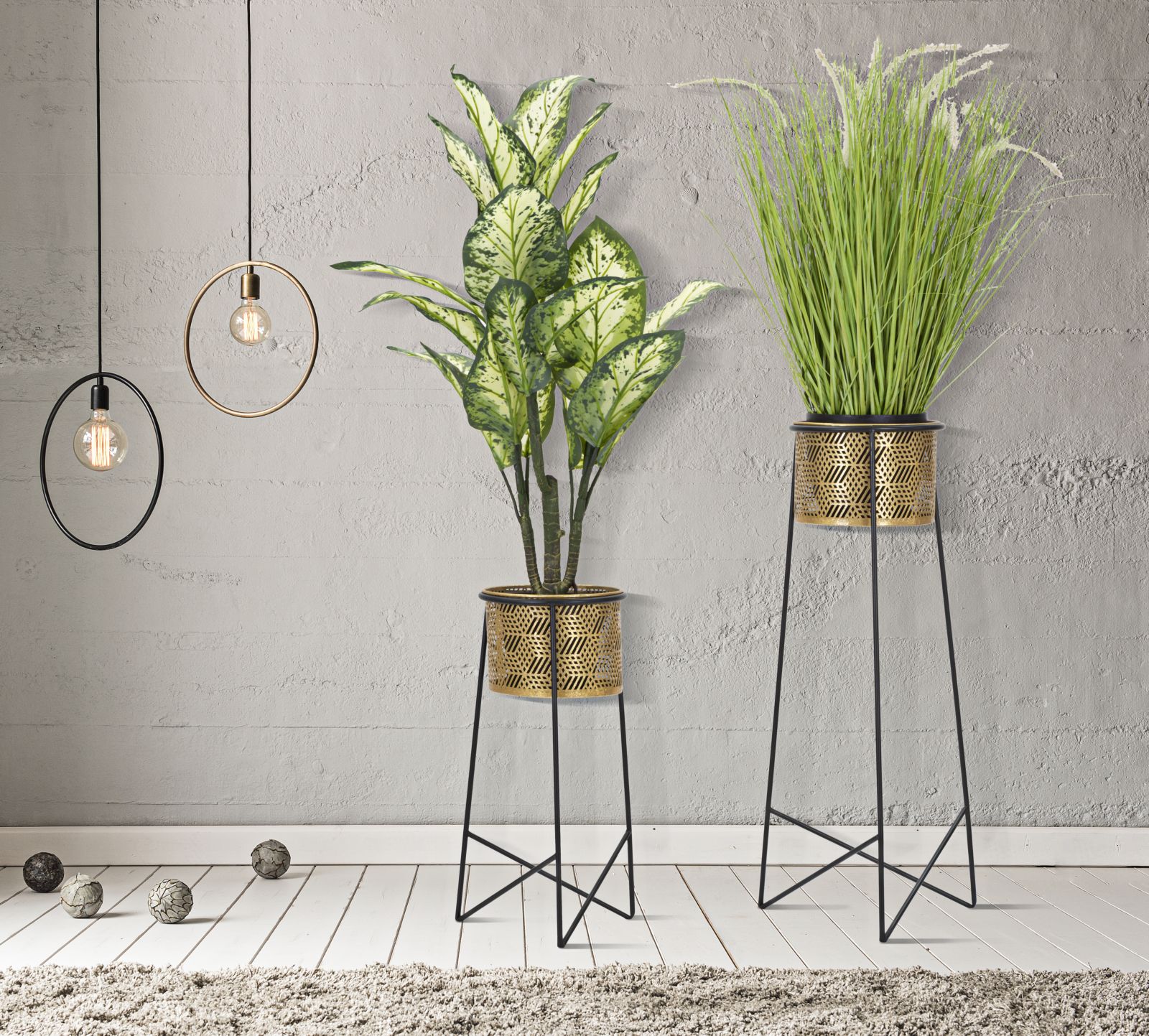 FLOWER HOLDER COUPLE EXY CM Ø 37X76-27X51 - slika 5