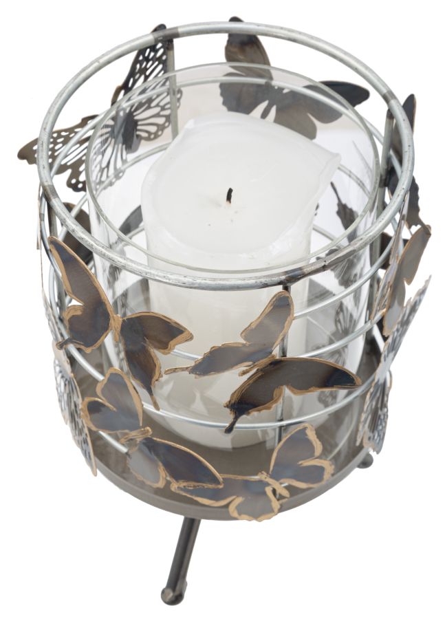 CANDLE HOLDER FARFALLE CM 15X23,3 - slika 3