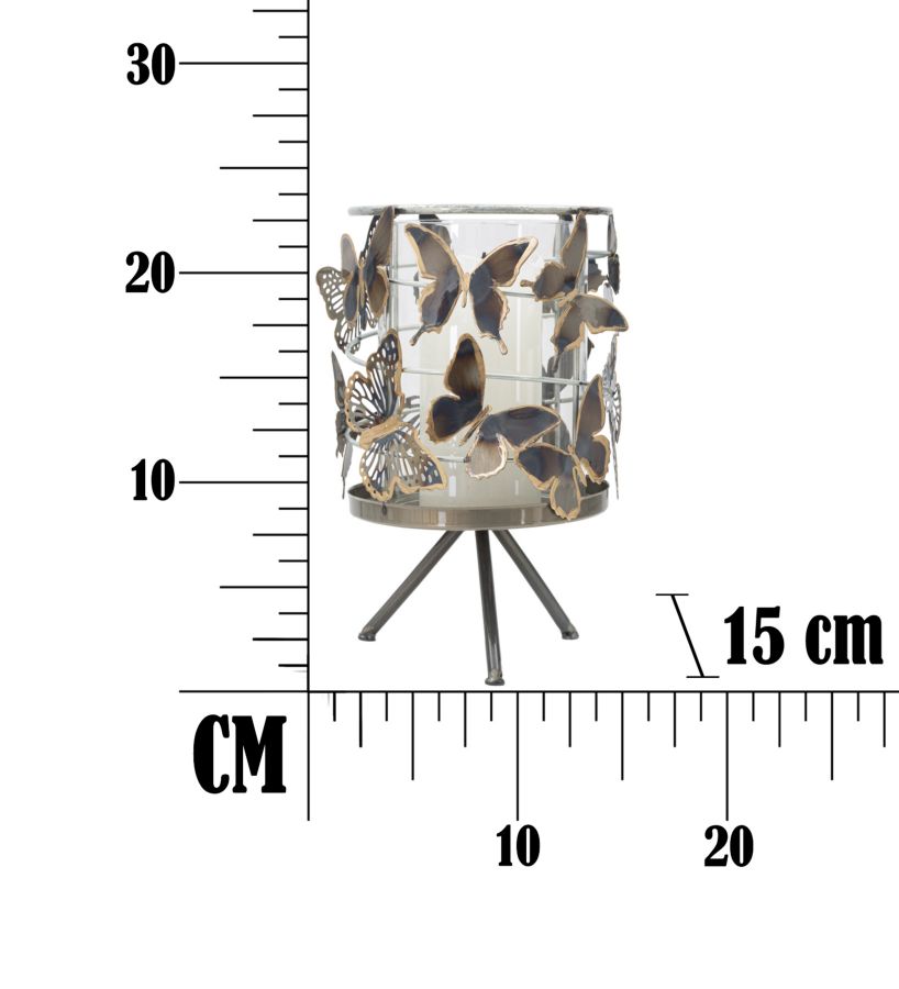 CANDLE HOLDER FARFALLE CM 15X23,3 - slika 7