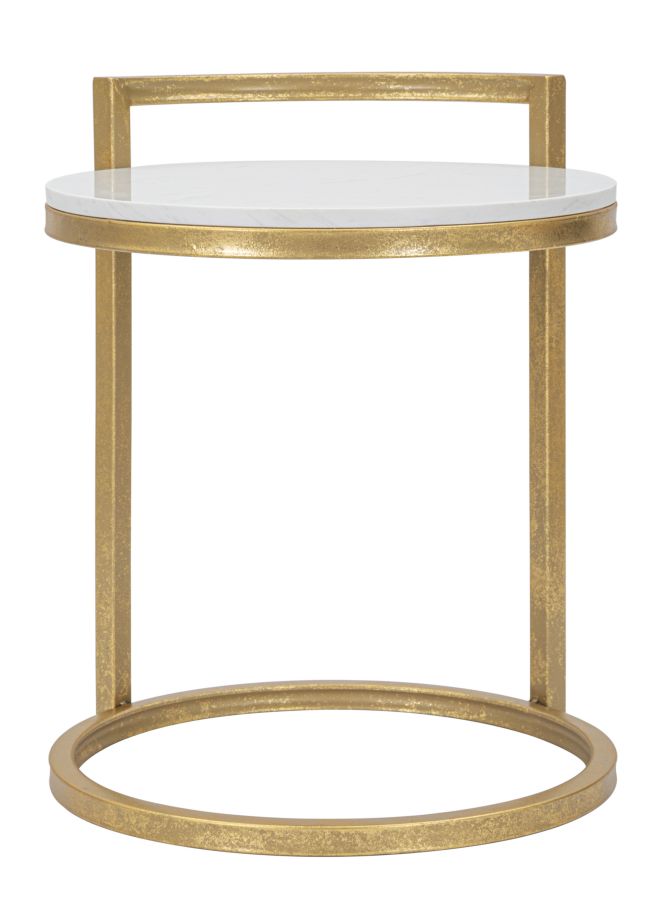END TABLE ROUND MARBLE CM 40X43X50 - slika 6