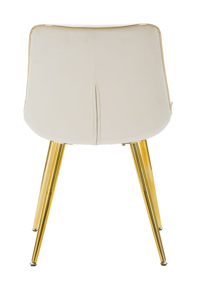 CHAIR PARIS CREMA/GOLD SET 2 PZ CM 51X59X79 - slika 4