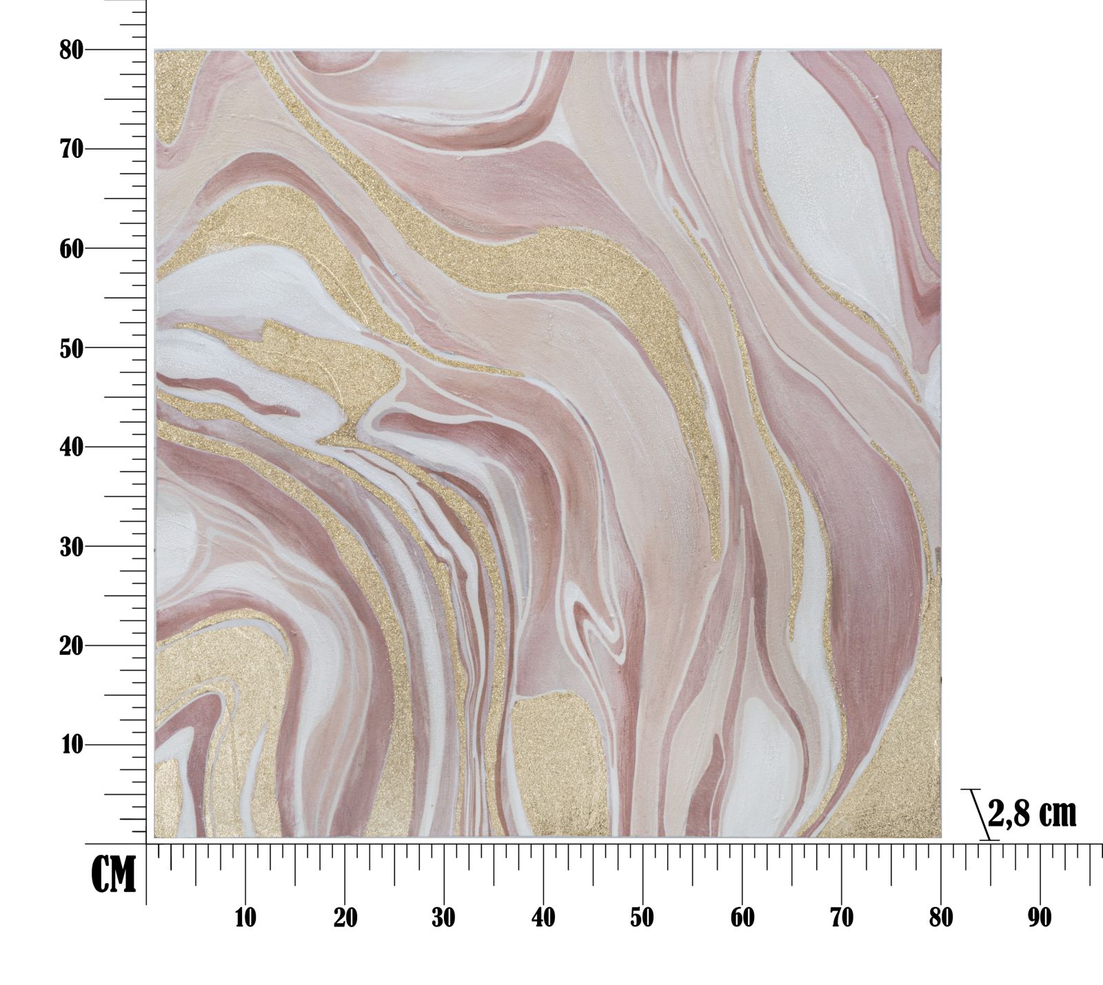 WALL PAINT PINKLY CM 80X2,8X80 - slika 6