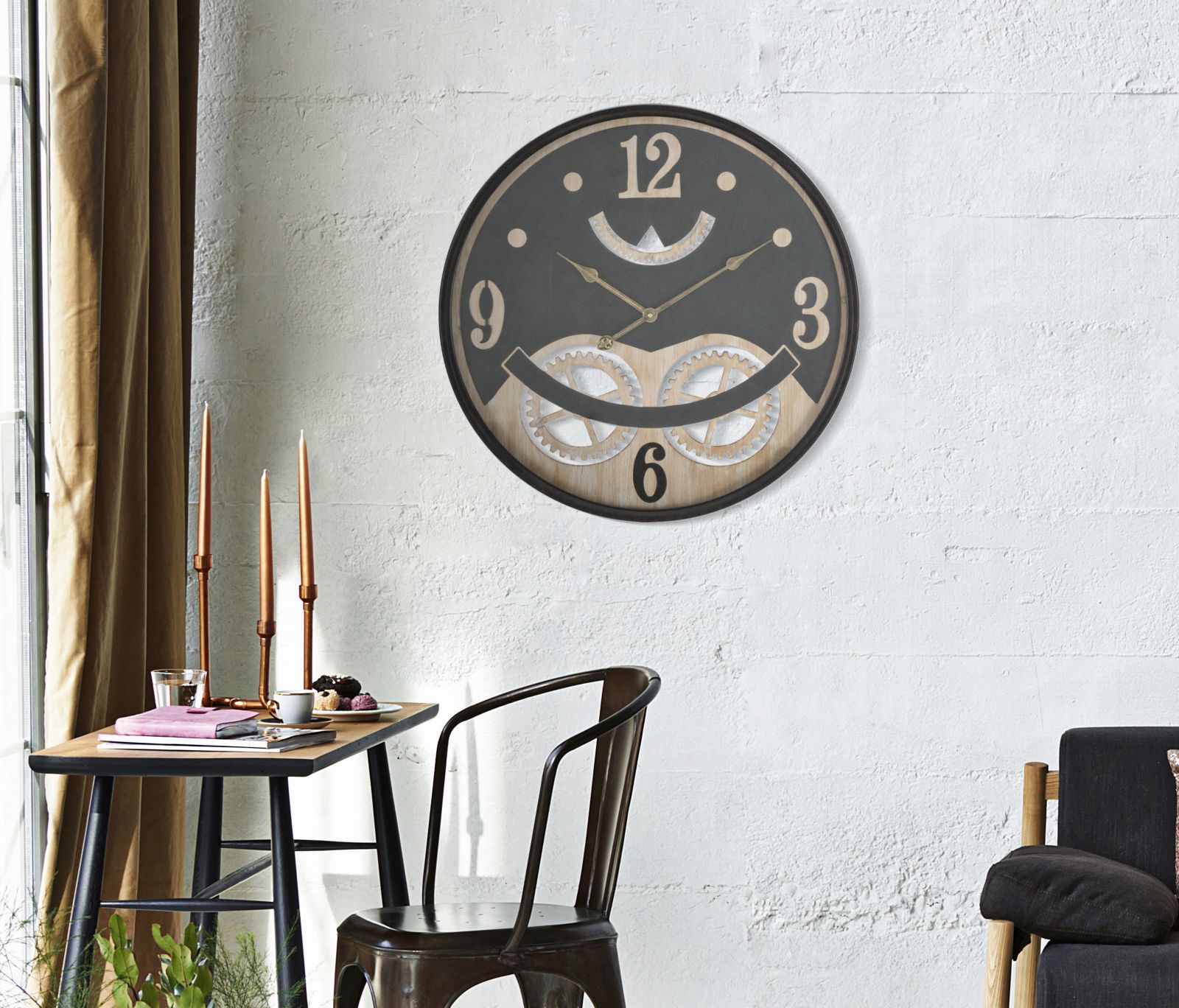 WALL CLOCK XXX CM Ø 67X6,5 - slika 5