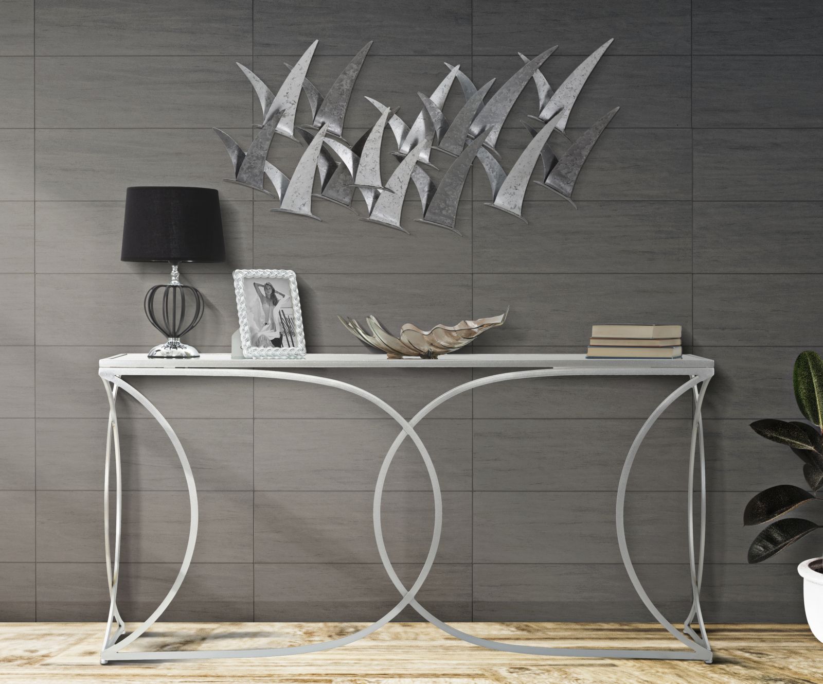 IRON WALL PANEL GABBIANI CM 93X12,7X47,6 - slika 5