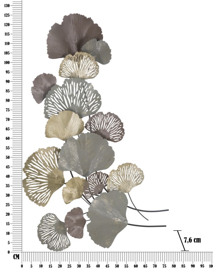 IRON WALL PANEL DIPLY CM 76X7,6X126 - slika 6