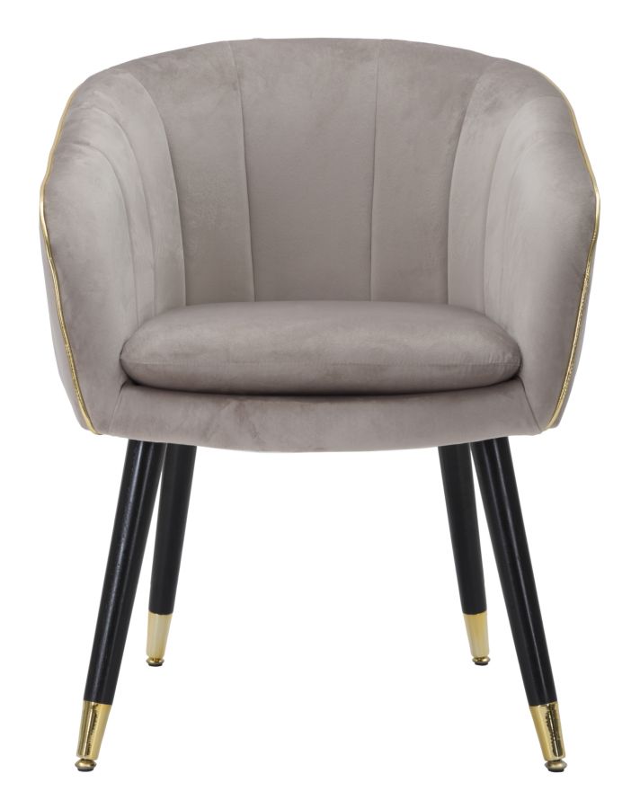 PARMCHAIR PARIS GRIGIA/GOLD CM 62X58X78 - slika 2