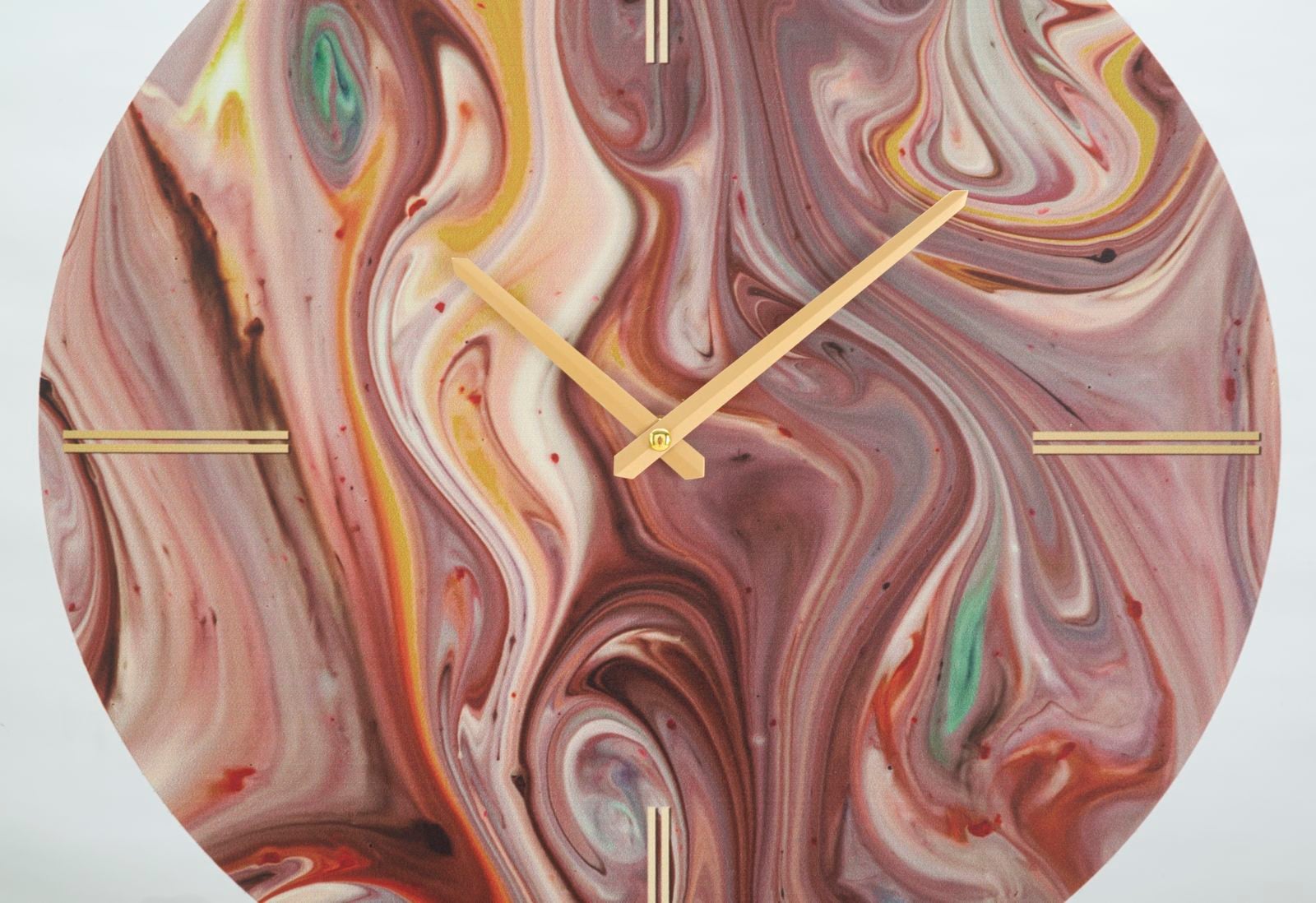WALL CLOCK MIRROR MIX CM Ø 60X5 - slika 2