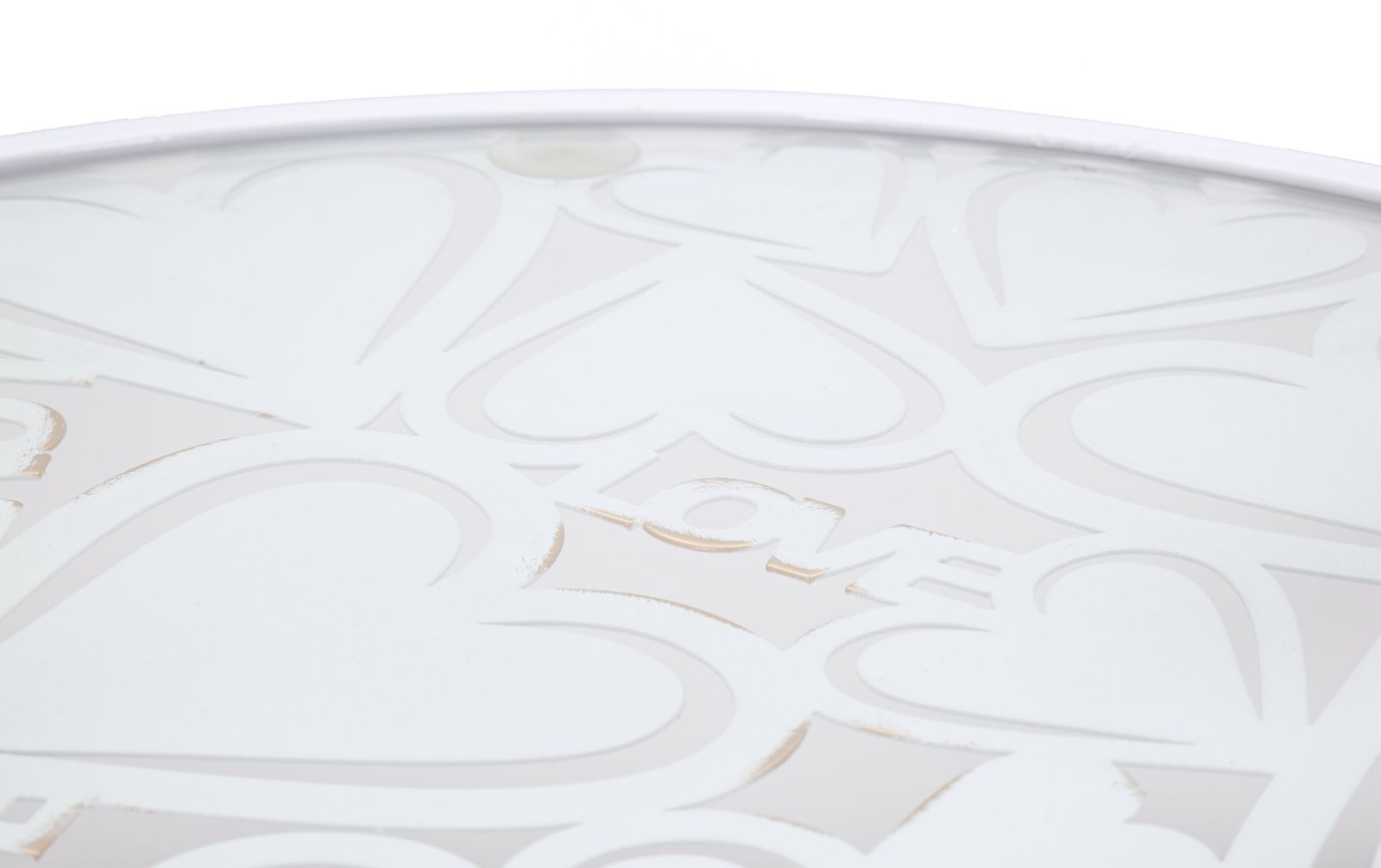 TABLE WHITE HARTS COPPIA CM Ø 43X60-38X55 - slika 3