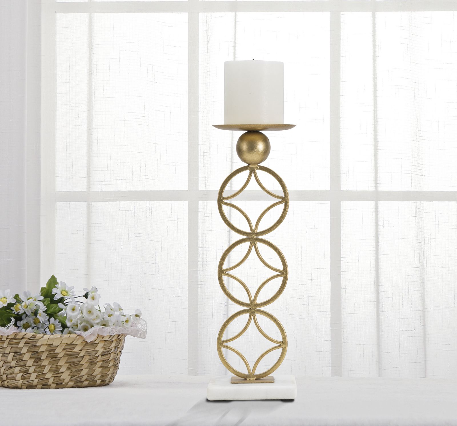 CANDLE HOLDER STAR CM 10X10X32 - slika 5