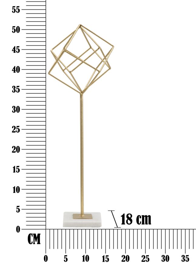 DECOR CUBE CM 16X18X52,5 - slika 6