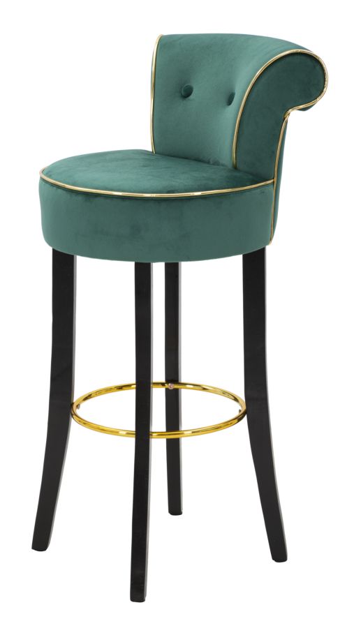 BAR STOOL LUXY CREAM CM 46X48X96 - slika 3