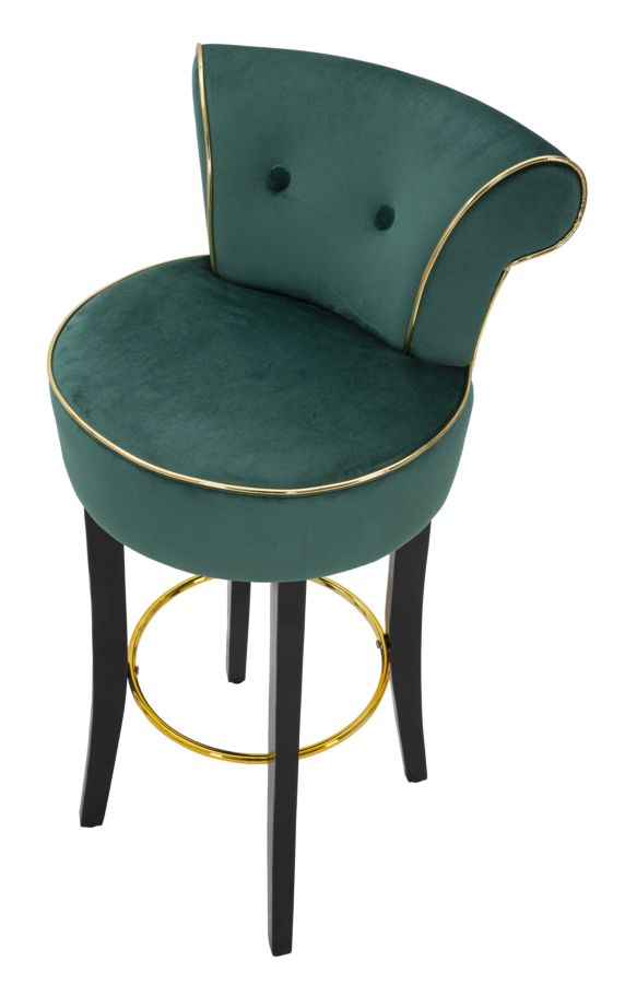 BAR STOOL LUXY CREAM CM 46X48X96 - slika 4