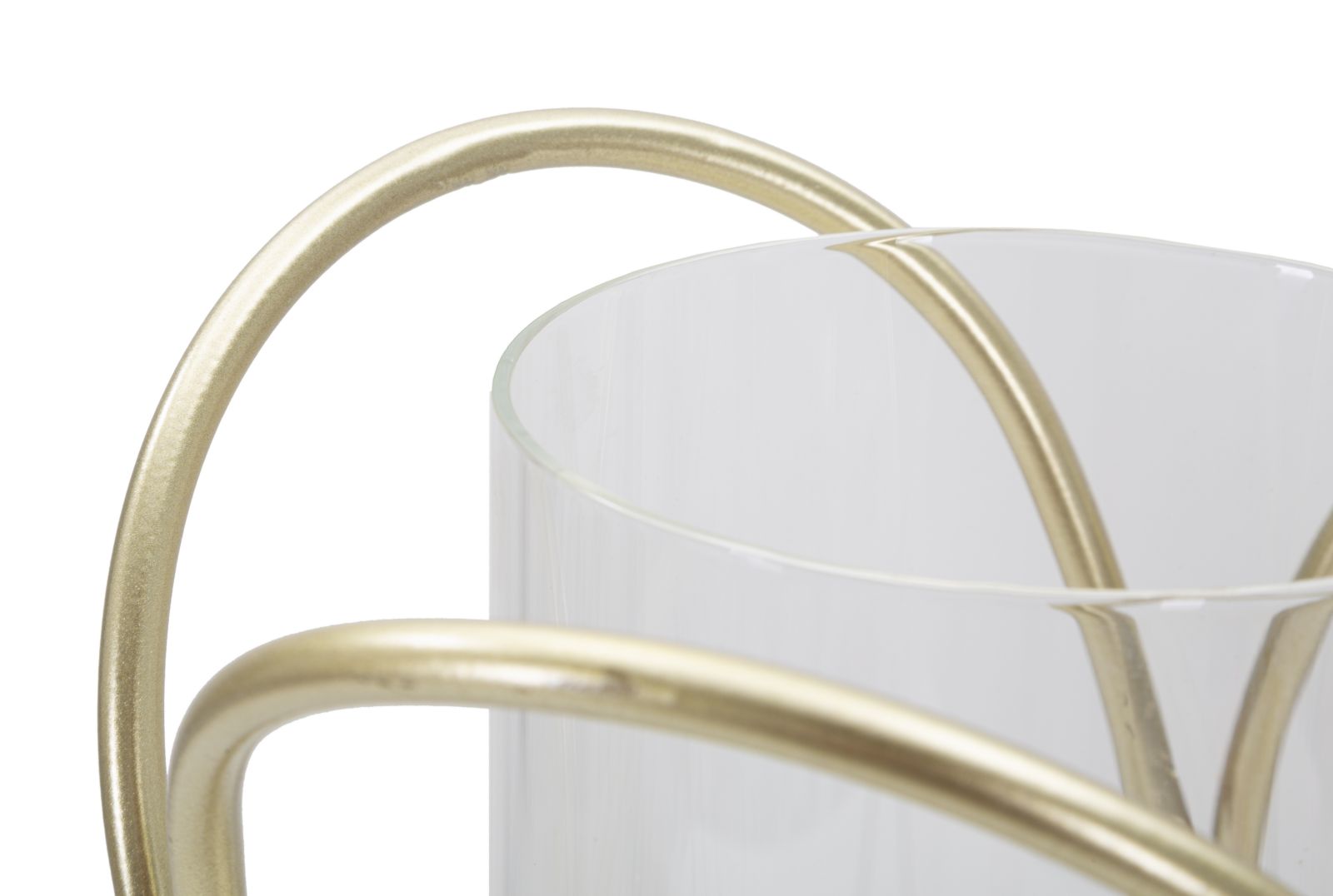 CANDLE HOLDER GLOX GOLD CM Ø 16X21,5 - slika 4
