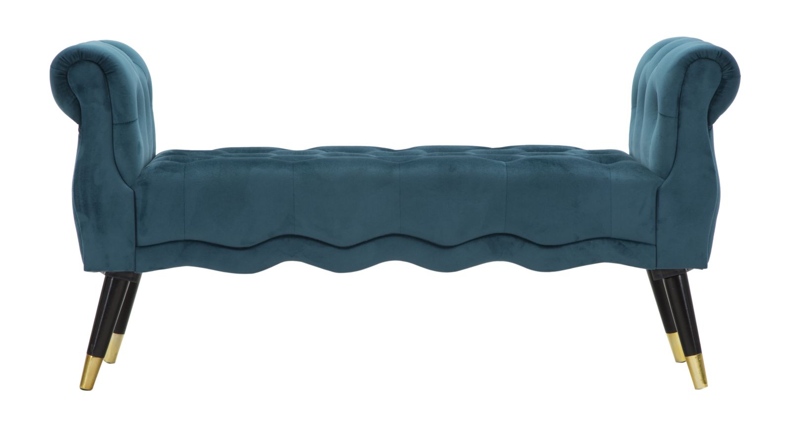 BENCH PARIS TEAL/GOLD CM 120X40X60 - slika 2
