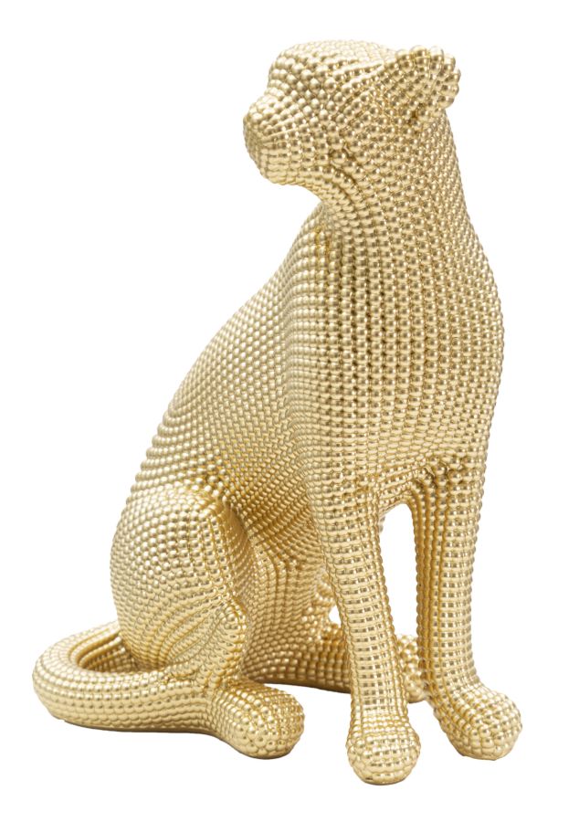 LEOPARD GOLD CM 23X15,5X29 - slika 3