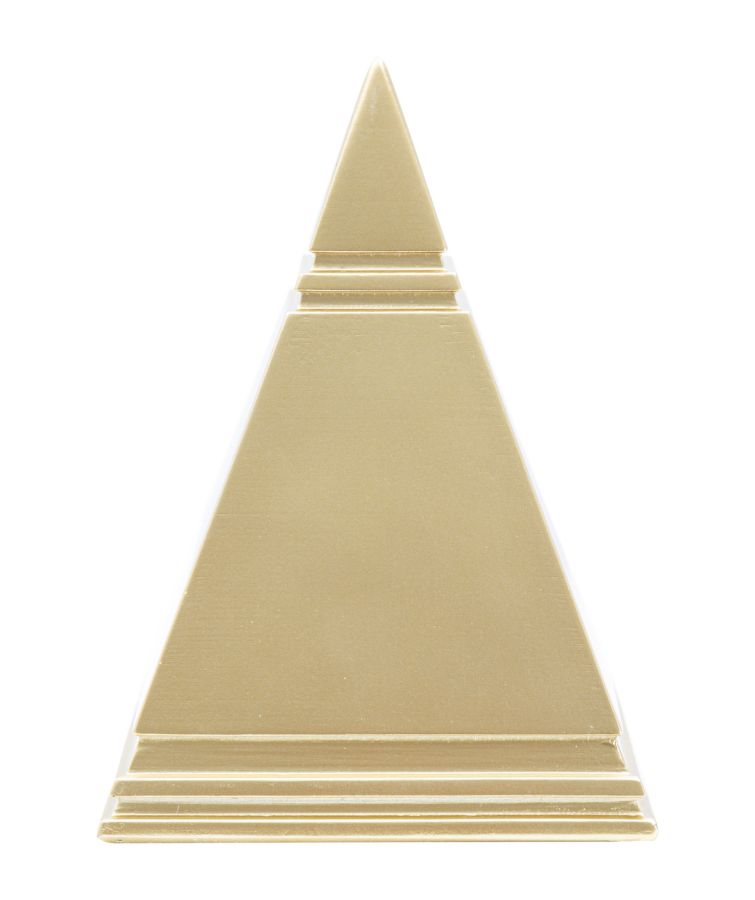 PIRAMID GOLD CM 11,5X11,5X15,5 - slika 4