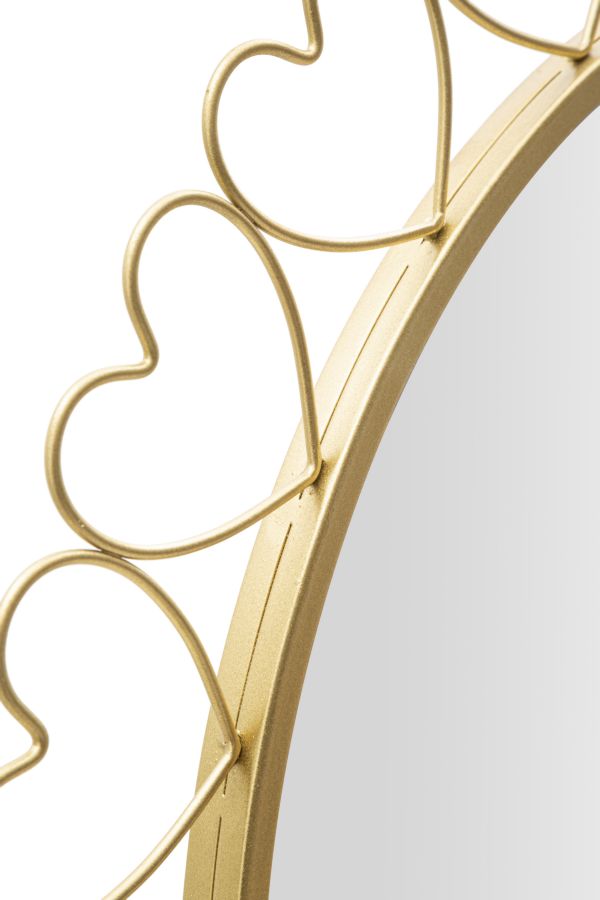 WALL MIRROR HEARTS CM Ø 80X2,5 - slika 4