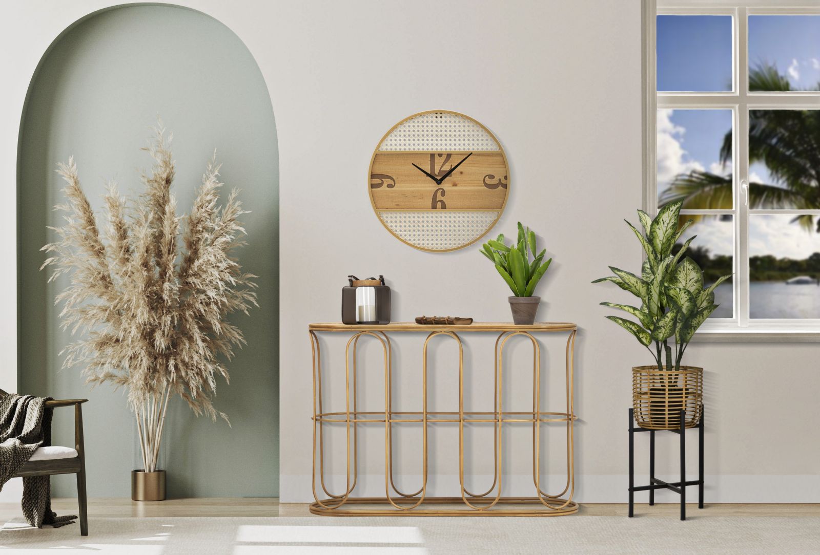CONSOLE SAMUI CM 110X32X77 - slika 8
