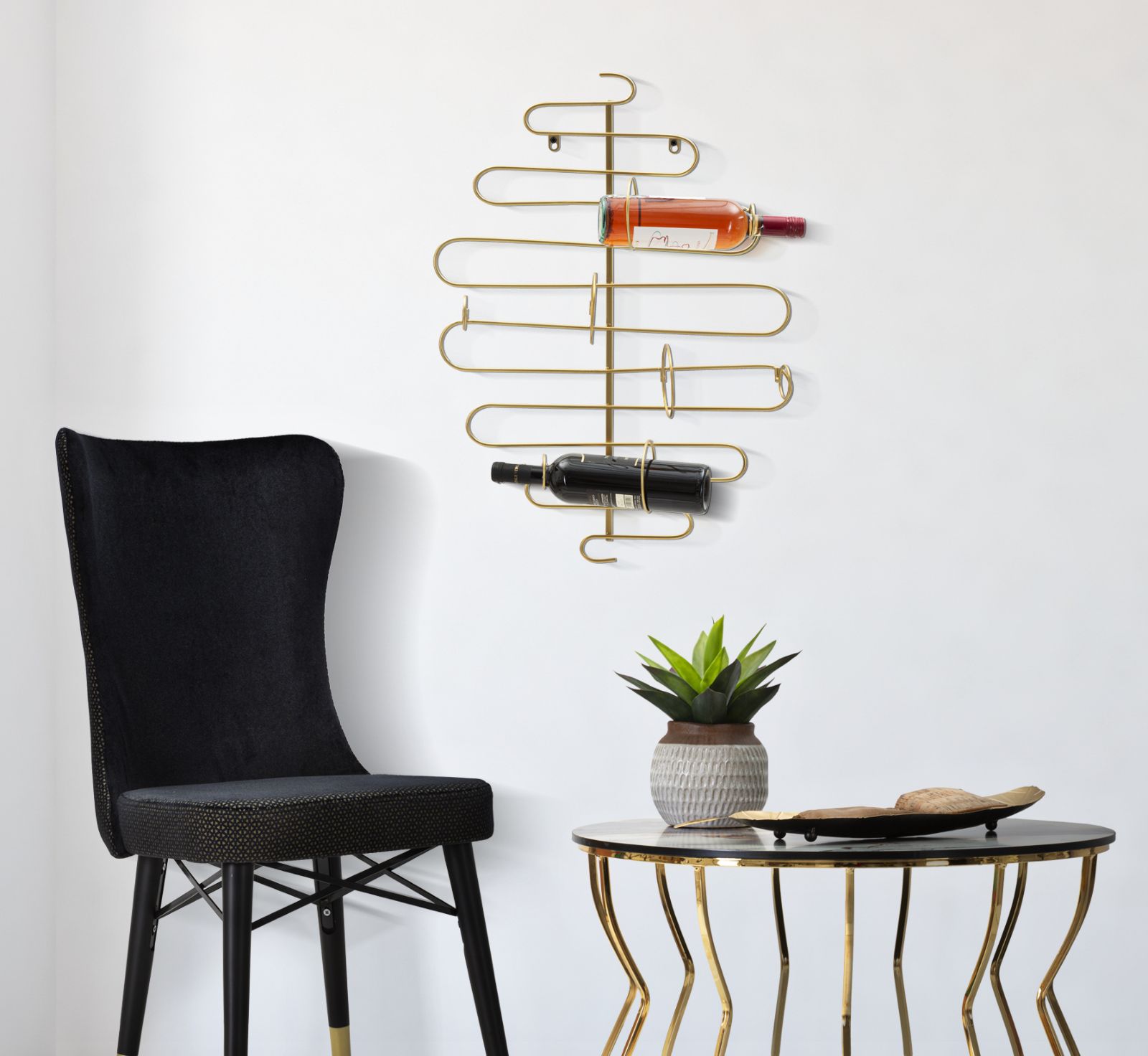 WALL BOTTLE HOLDER ALID CM 53X13X72 - slika 4