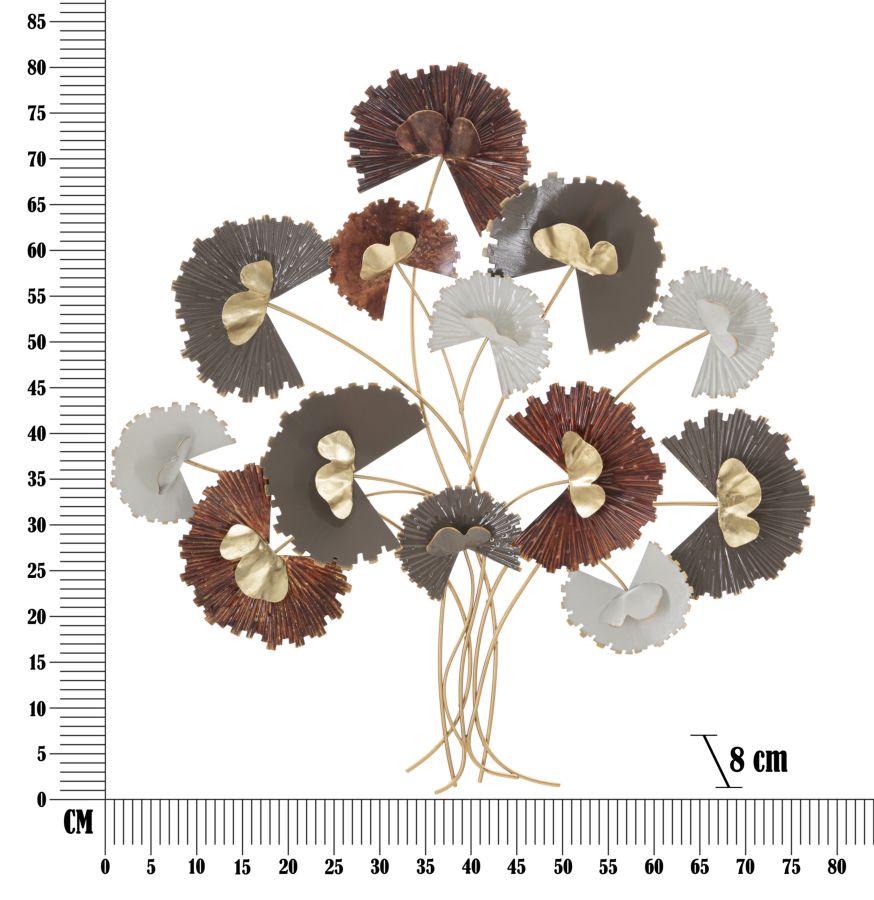 WALL DECORATION REDDY CM 78X8X80 - slika 6