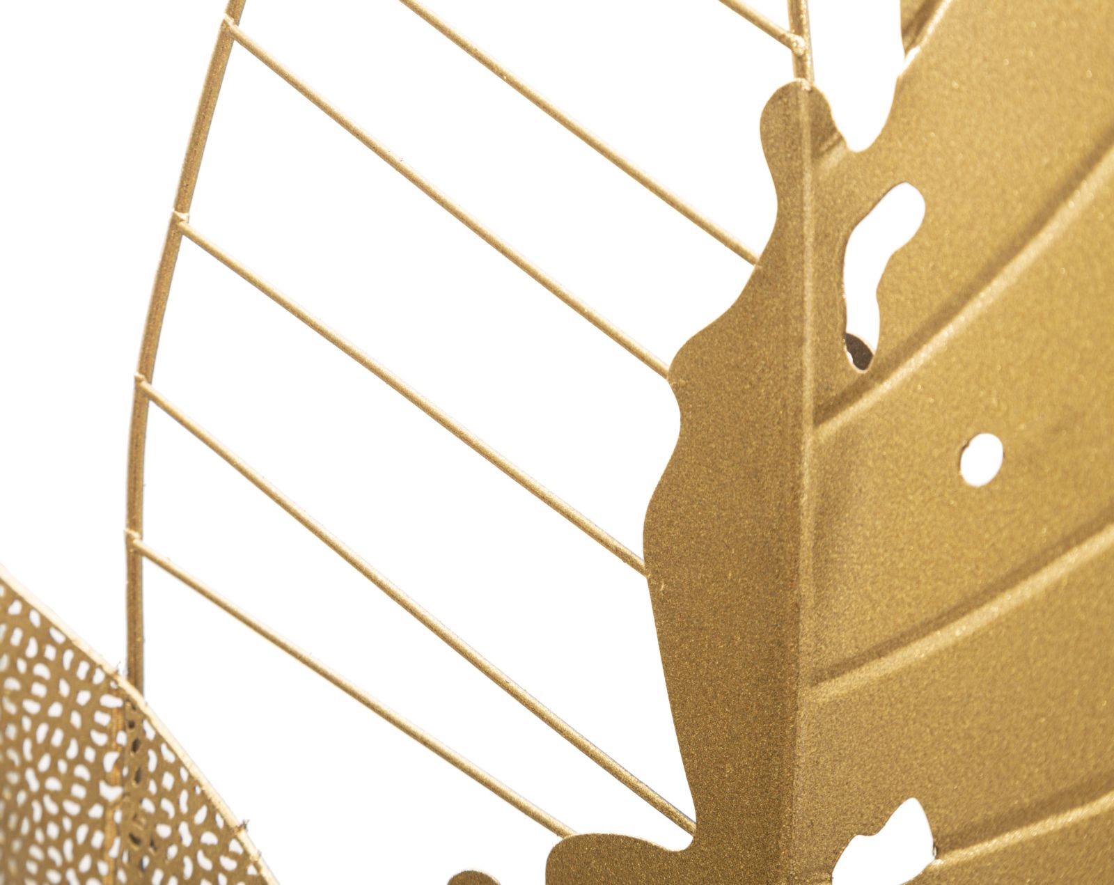 WALL DECORATION AUTUMN LEAF GOLD CM 53X4X84,5 - slika 4